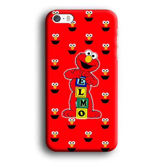 Sesame Street Elmo Stand in Red iPhone 5 | 5s 3D Case