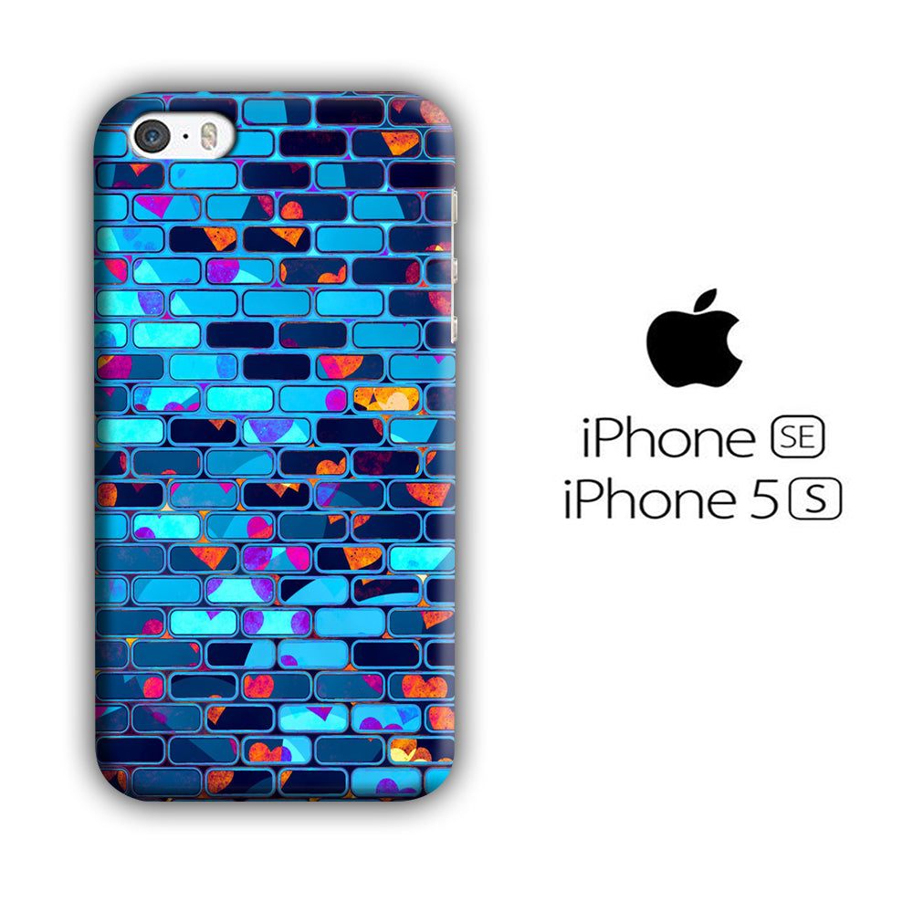 Shape of Square Neon Walls iPhone 5 | 5s 3D Case