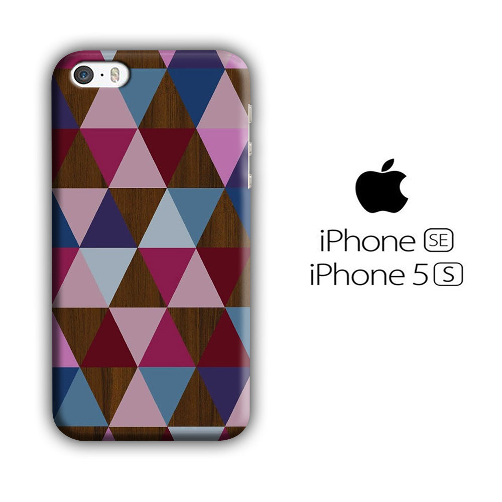 Shape of Triangle Woody iPhone 5 | 5s 3D Case