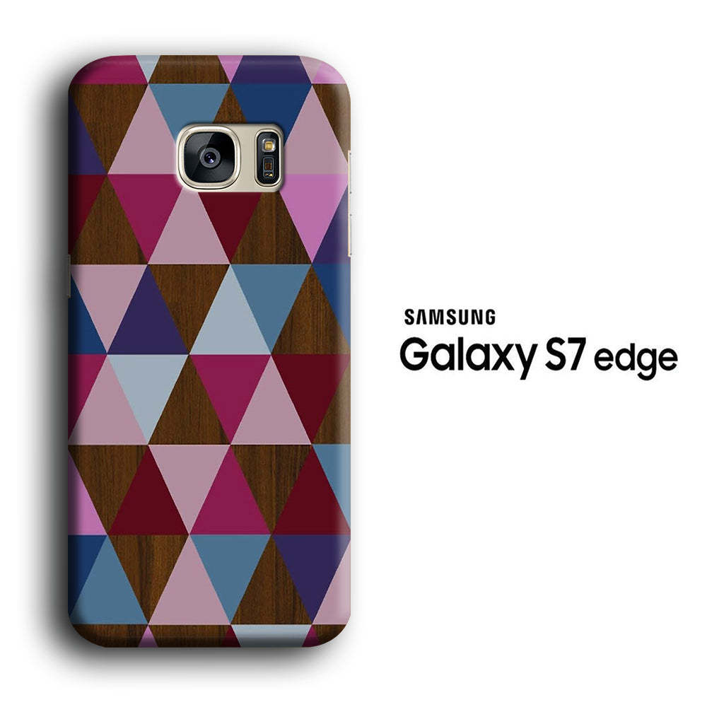 Shape of Triangle Woody Samsung Galaxy S7 Edge 3D Case
