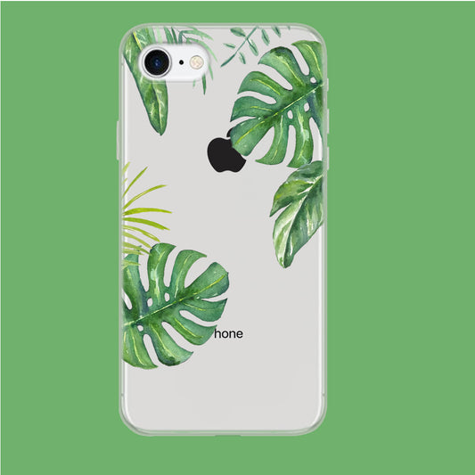 Simple Leaves iPhone 7 Clear Case