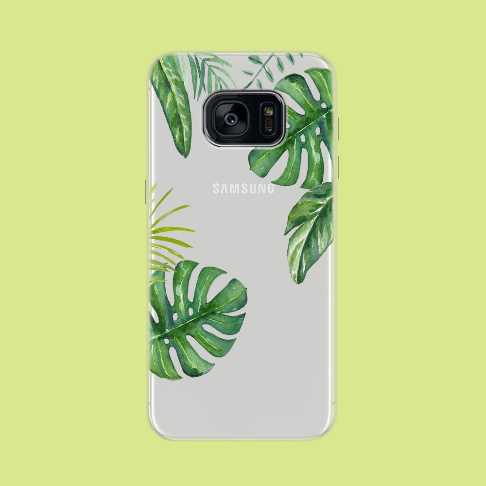 Simple Leaves Samsung Galaxy S7 Clear Case