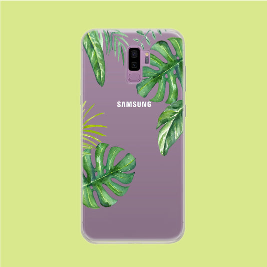 Simple Leaves Samsung Galaxy S9 Plus Clear Case