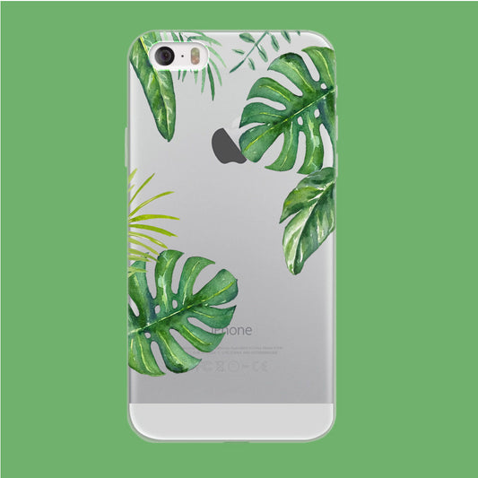 Simple Leaves iPhone 5 | 5s Clear Case