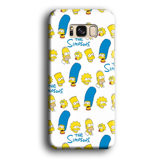 Simpsons Family Victory Samsung Galaxy S8 Plus 3D Case
