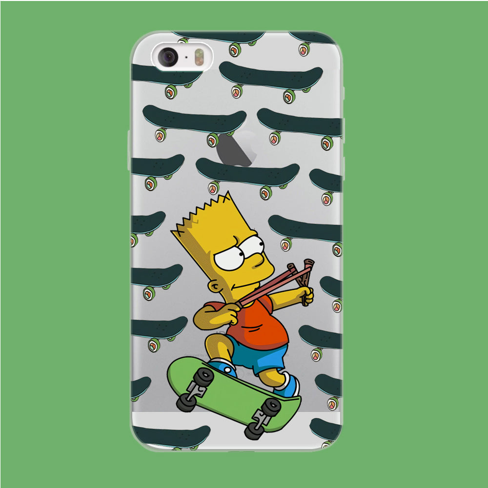 Skate and Bart iPhone 5 | 5s Clear Case