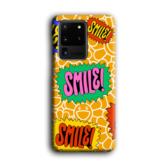 Smile and Smile Over The Day Samsung Galaxy S20 Ultra 3D Case