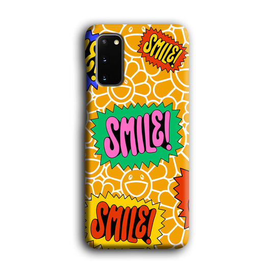 Smile and Smile Over The Day Samsung Galaxy S20 3D Case