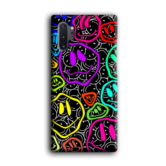 Smiley Abstract Art Samsung Galaxy Note 10 Plus 3D Case