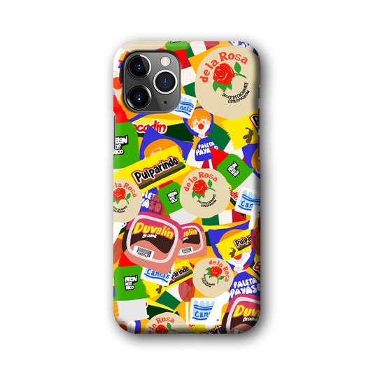 Snack Collection Cartoon Art iPhone 11 Pro Max 3D Case