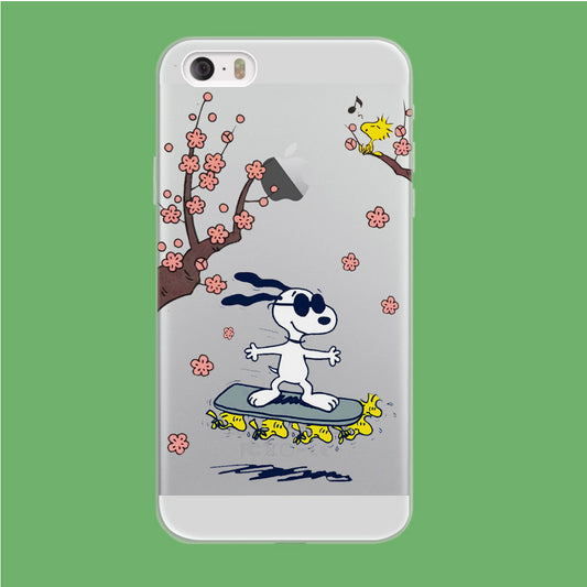 Snoopy Flying Board iPhone 5 | 5s Clear Case