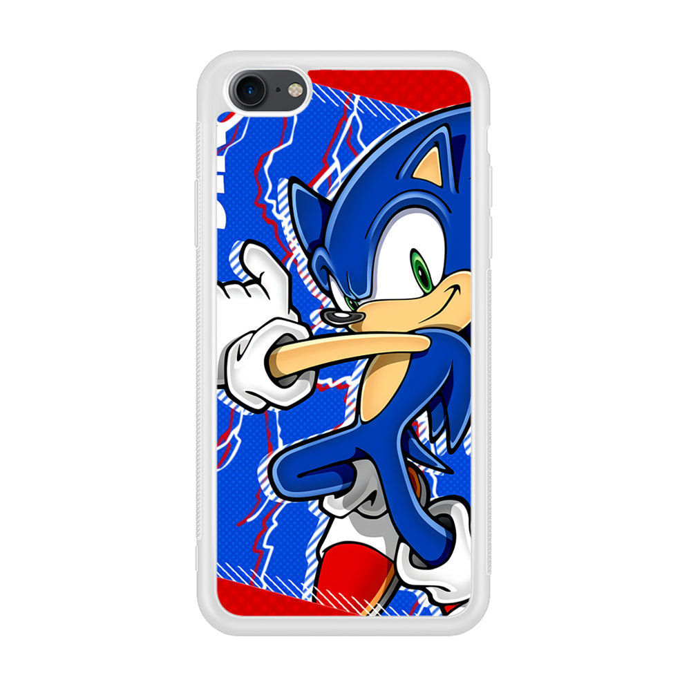 Sonic The Hedgehog Blue Lightning iPhone 7 Case