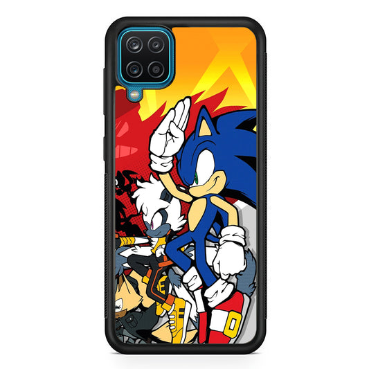 Sonic The Hedgehog Comander Samsung Galaxy A12 Case
