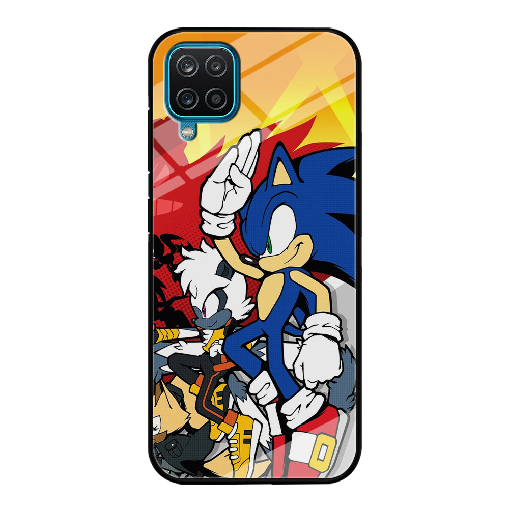 Sonic The Hedgehog Comander Samsung Galaxy A12 Case