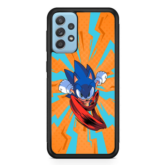 Sonic The Hedgehog Flying Low Samsung Galaxy A72 Case