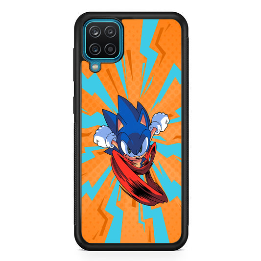 Sonic The Hedgehog Flying Low Samsung Galaxy A12 Case