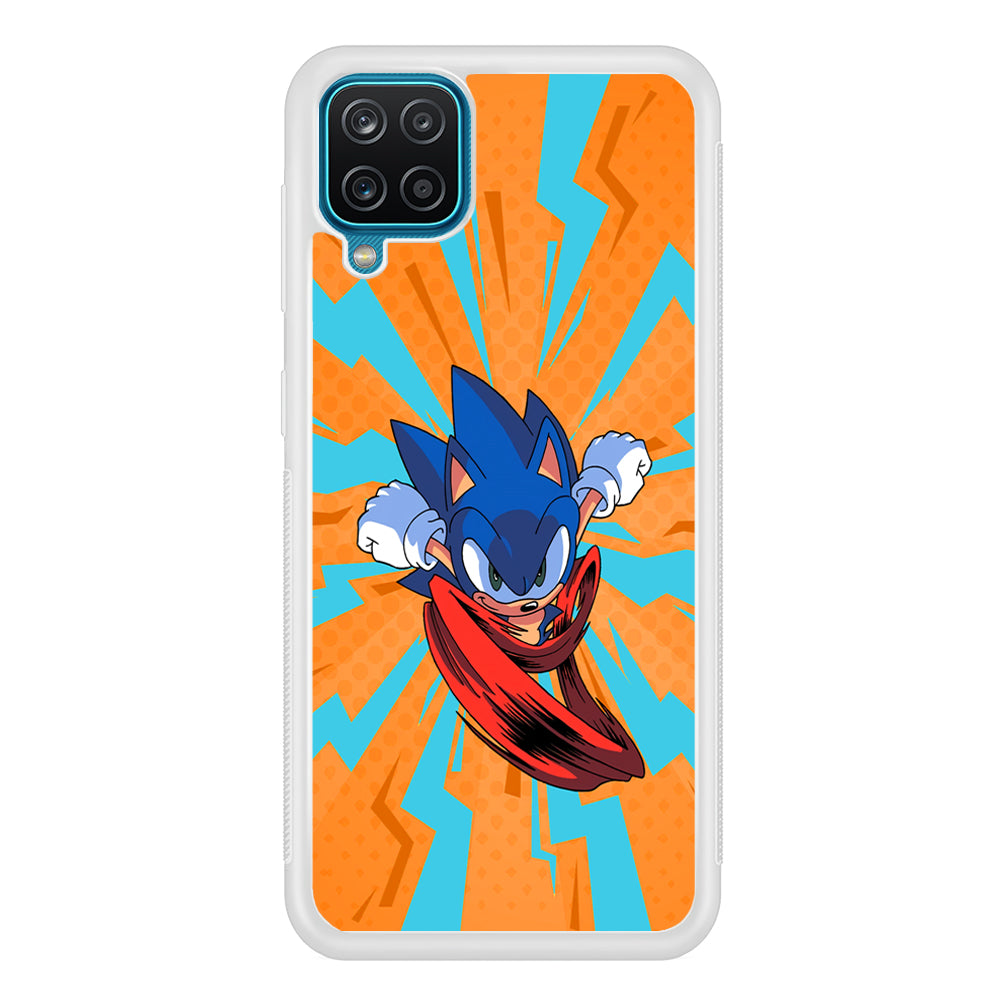 Sonic The Hedgehog Flying Low Samsung Galaxy A12 Case