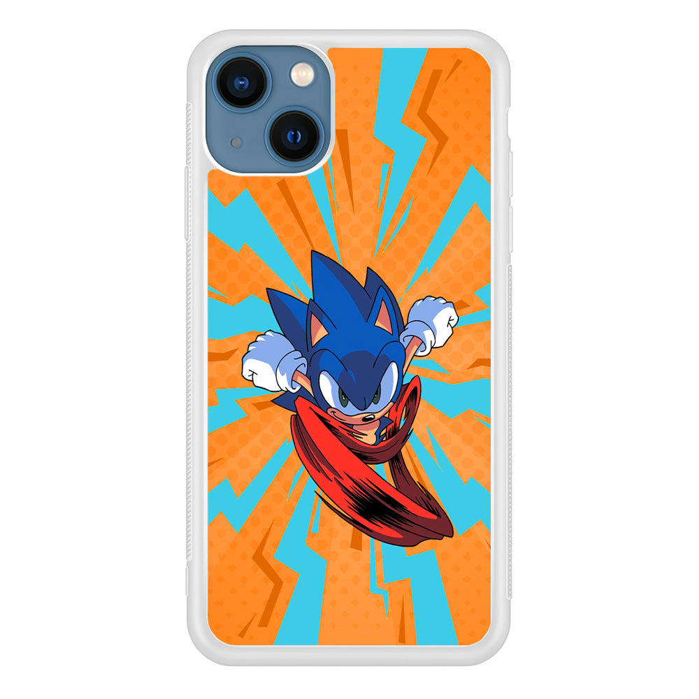Sonic The Hedgehog Flying Low iPhone 13 Case