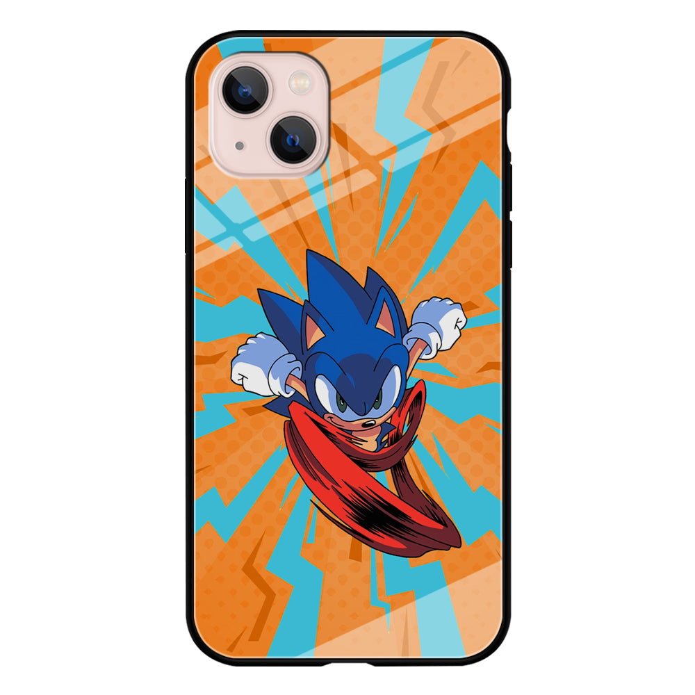 Sonic The Hedgehog Flying Low iPhone 13 Case