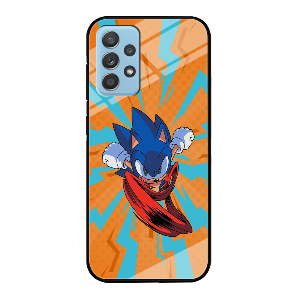 Sonic The Hedgehog Flying Low Samsung Galaxy A52 Case