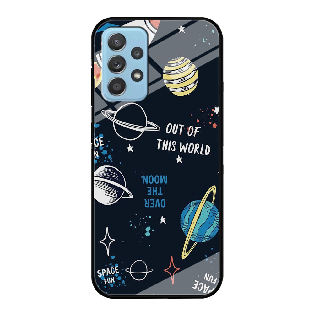 Space Out of This World Samsung Galaxy A52 Case