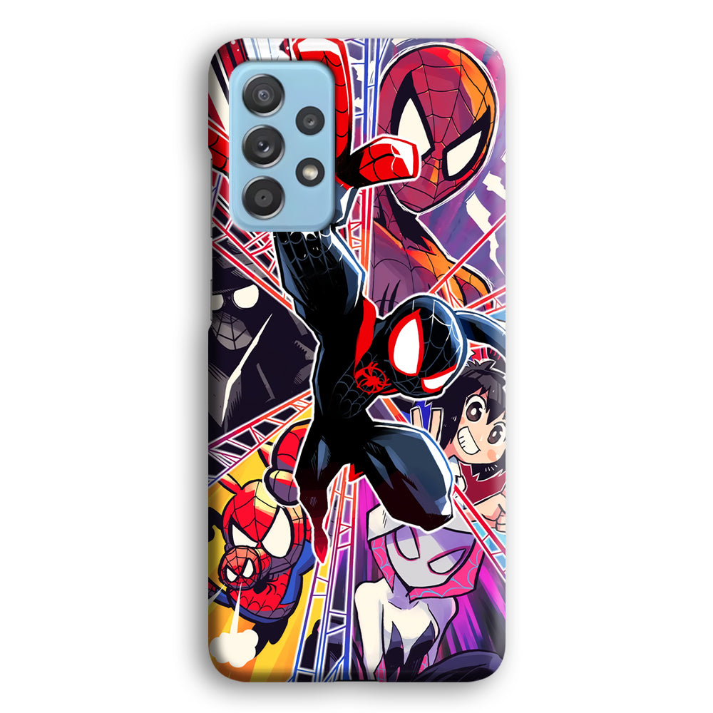 Spiderman Crime Chaser Samsung Galaxy A72 Case