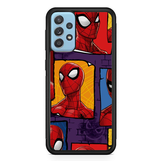 Spiderman Poster on The Wall Samsung Galaxy A52 Case
