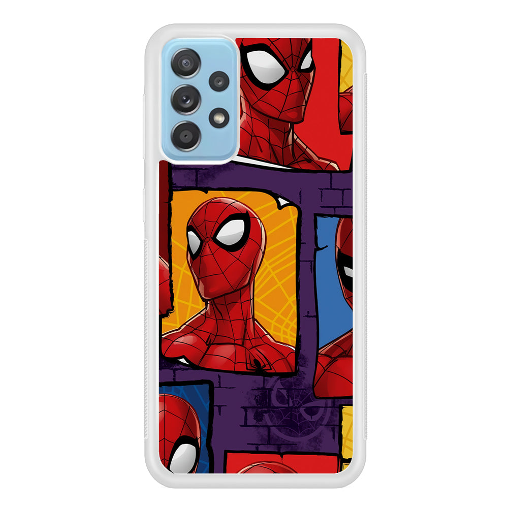 Spiderman Poster on The Wall Samsung Galaxy A52 Case