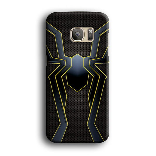 Spiderman Black Stealth Samsung Galaxy S7 Edge 3D Case