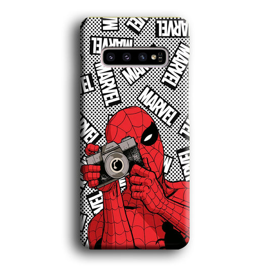Spiderman Photographer Expert Samsung Galaxy S10 3D Case