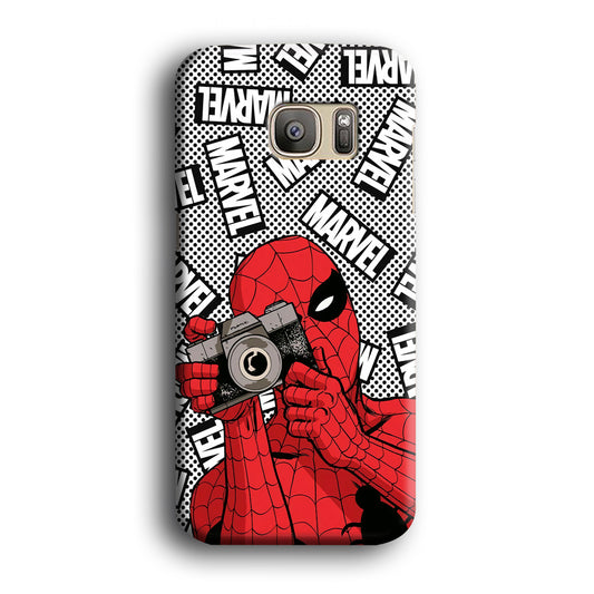 Spiderman Photographer Expert Samsung Galaxy S7 Edge 3D Case