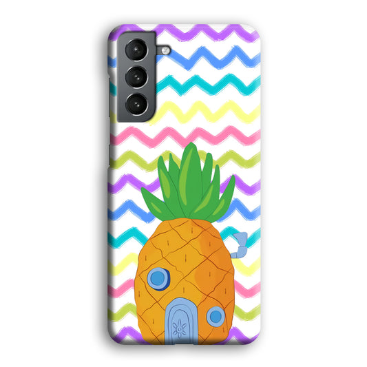 Spongebob Pineapple House Samsung Galaxy S21 3D Case