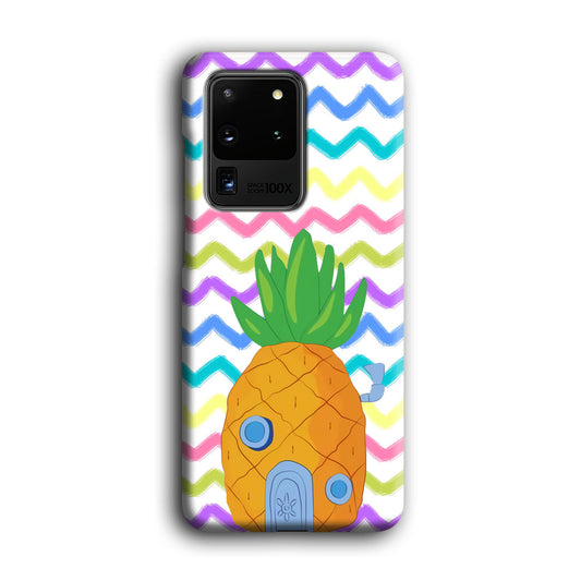Spongebob Pineapple House Samsung Galaxy S20 Ultra 3D Case