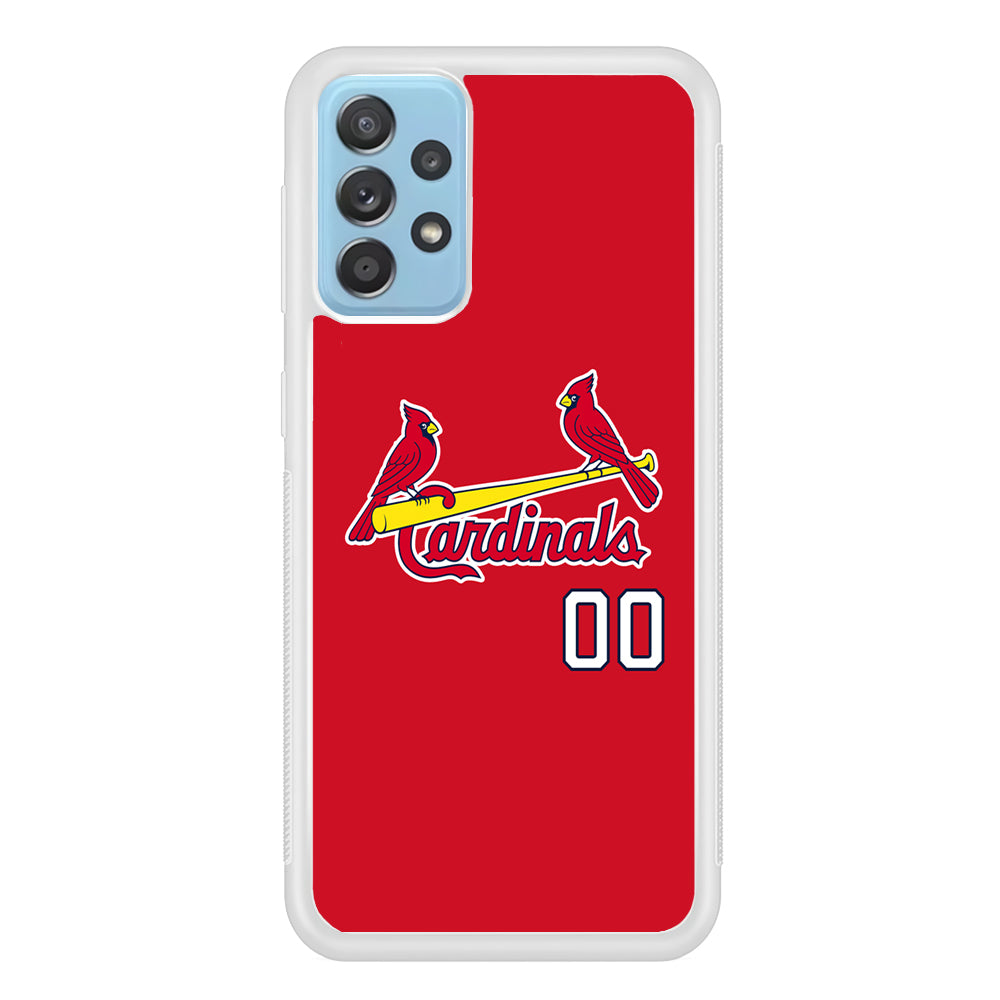 St Louis Cardinals The Red Bird Samsung Galaxy A72 Case