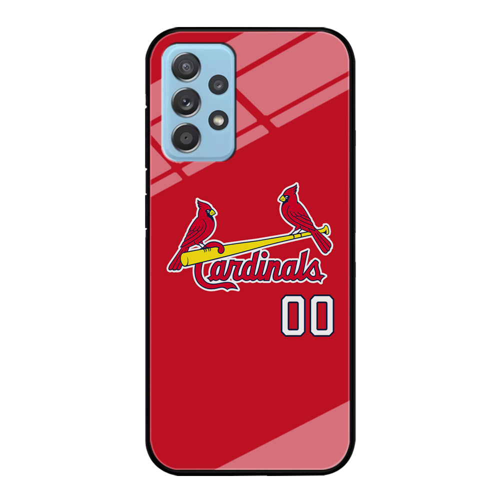 St Louis Cardinals The Red Bird Samsung Galaxy A72 Case