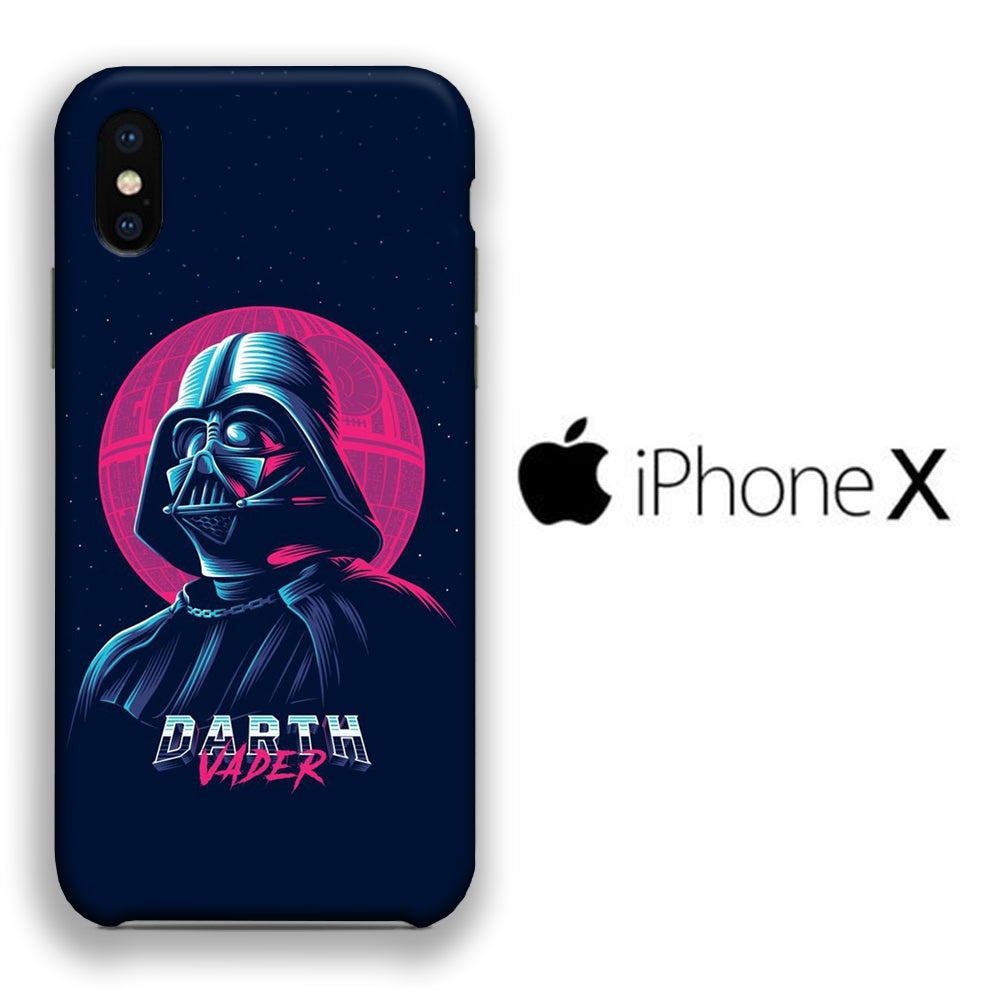 Starwars Darth Vader Silhouette iPhone X 3D Case