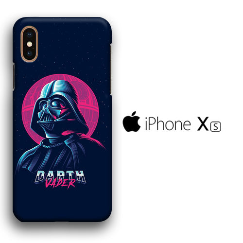 Starwars Darth Vader Silhouette iPhone Xs 3D Case