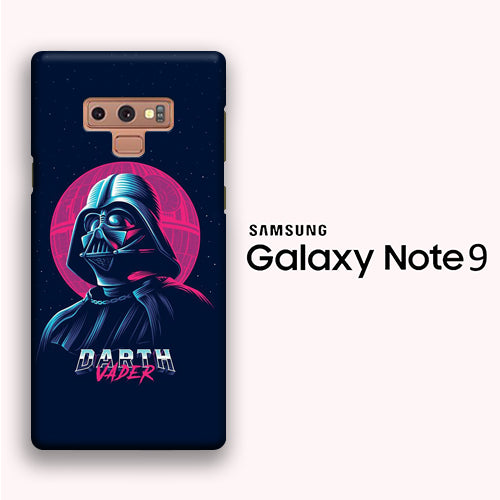 Starwars Darth Vader Silhouette Samsung Galaxy Note 9 3D Case