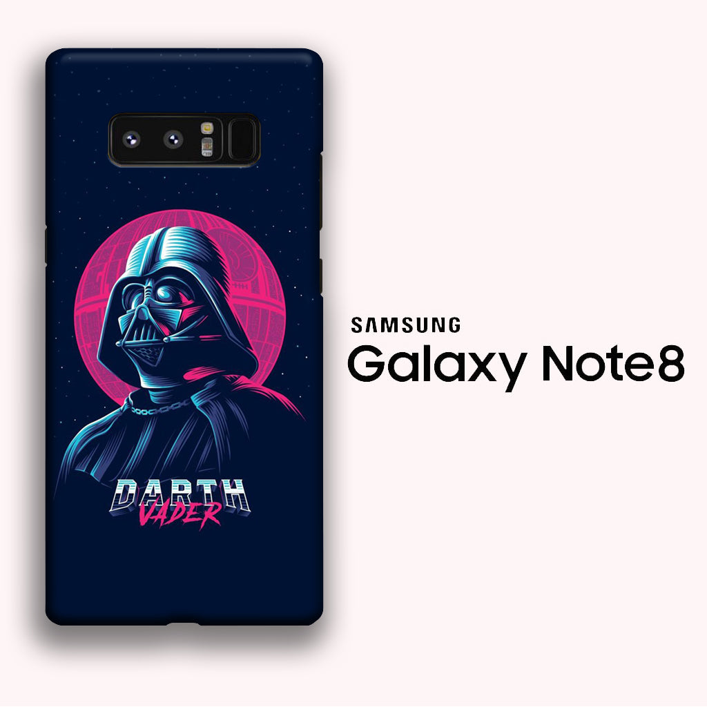 Starwars Darth Vader Silhouette Samsung Galaxy Note 8 3D Case