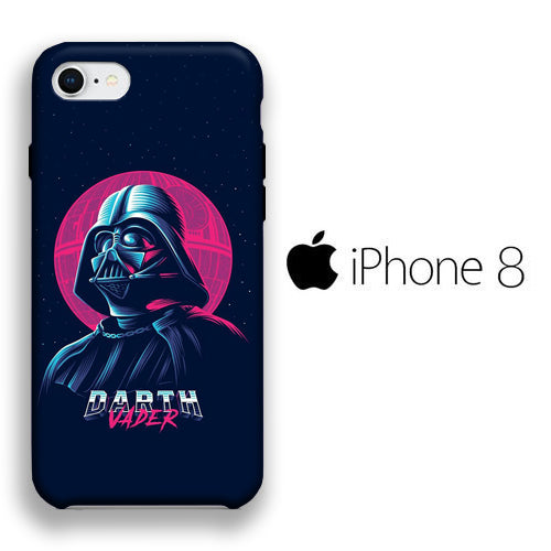 Starwars Darth Vader Silhouette iPhone 8 3D Case