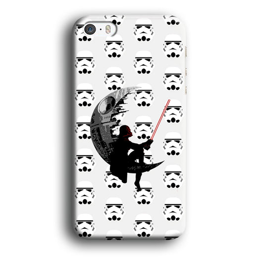 Starwars Darth Vader and City in The Moon iPhone 5 | 5s 3D Case
