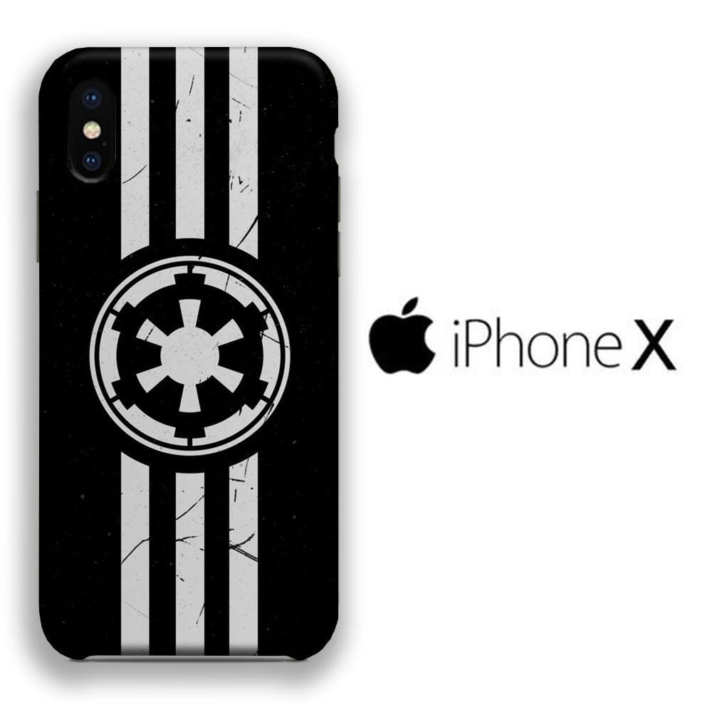 Starwars Galactic Empire Symbol iPhone X 3D Case