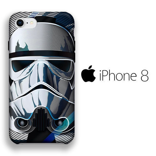 Starwars Trooper Strip iPhone 8 3D Case