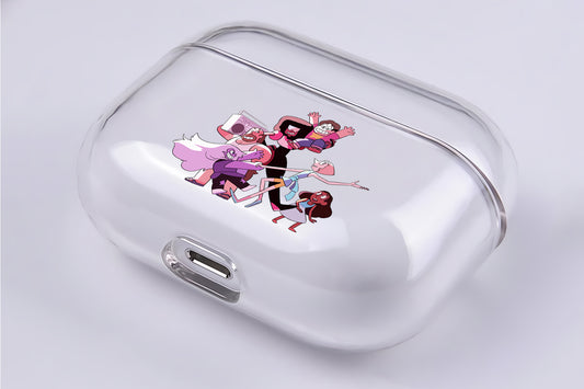 Steven Universe Dancing on The Floor Protective Clear Case Cover For Apple Airpod Pro