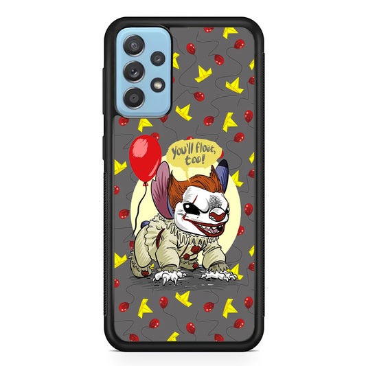 Stitch Pennywise Form Cover Samsung Galaxy A52 Case