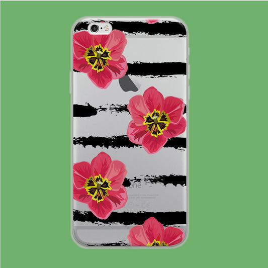 Strip Floral Solely iPhone 6 | iPhone 6s Clear Case