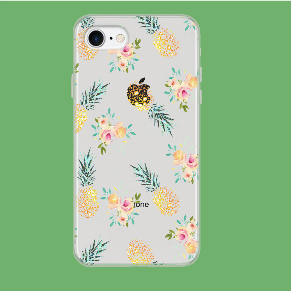 Summer Fresh Pineapple iPhone 7 Clear Case