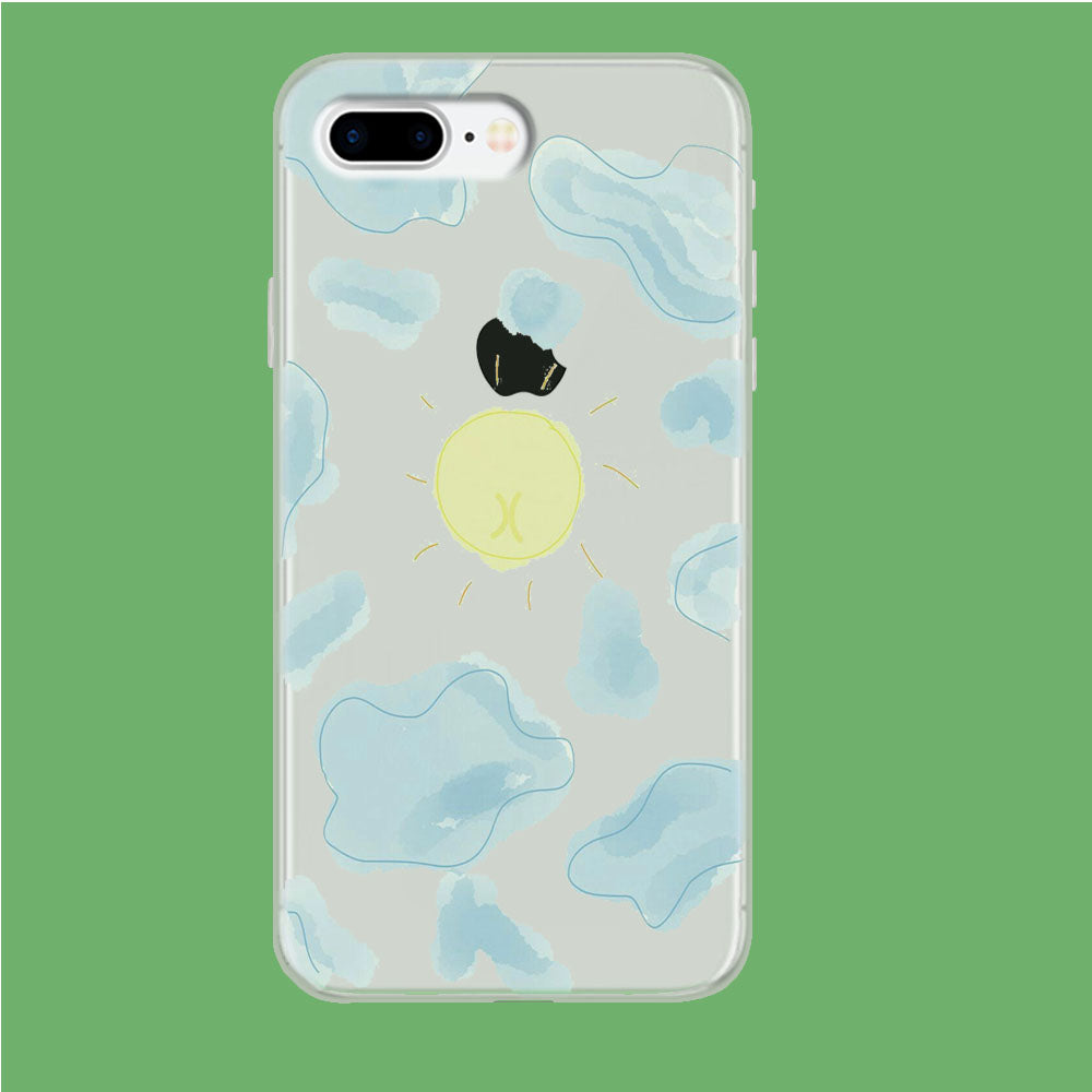 Sunny Cloudy Day iPhone 8 Plus Clear Case
