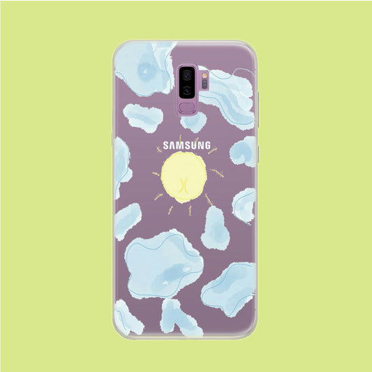 Sunny Cloudy Day Samsung Galaxy S9 Plus Clear Case