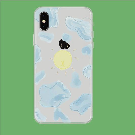 Sunny Cloudy Day iPhone Xs Max Clear Case